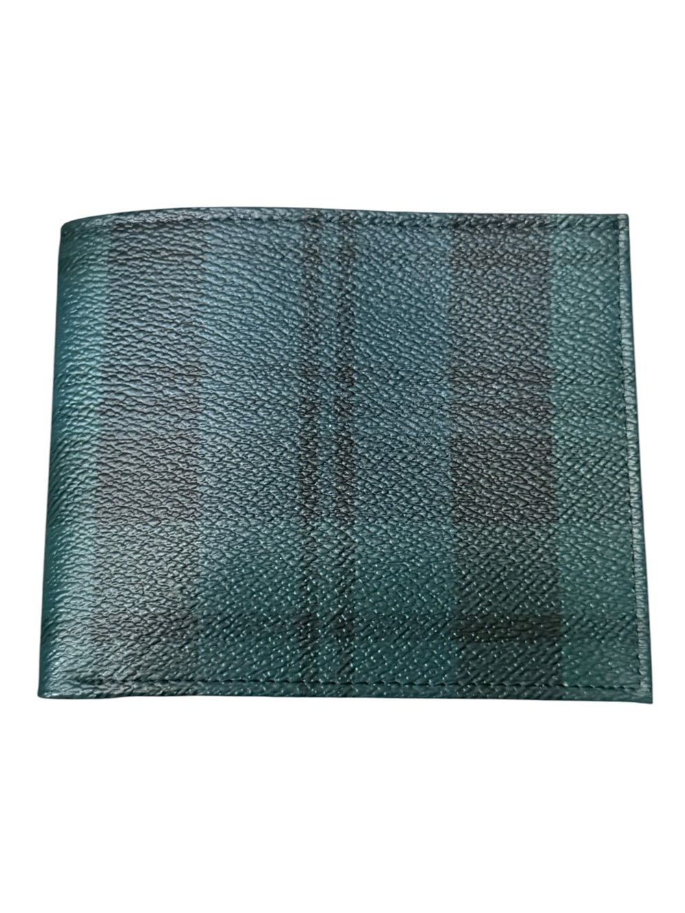 Polo by Ralph Lauren Teal Green Textured Bifold Wallet
